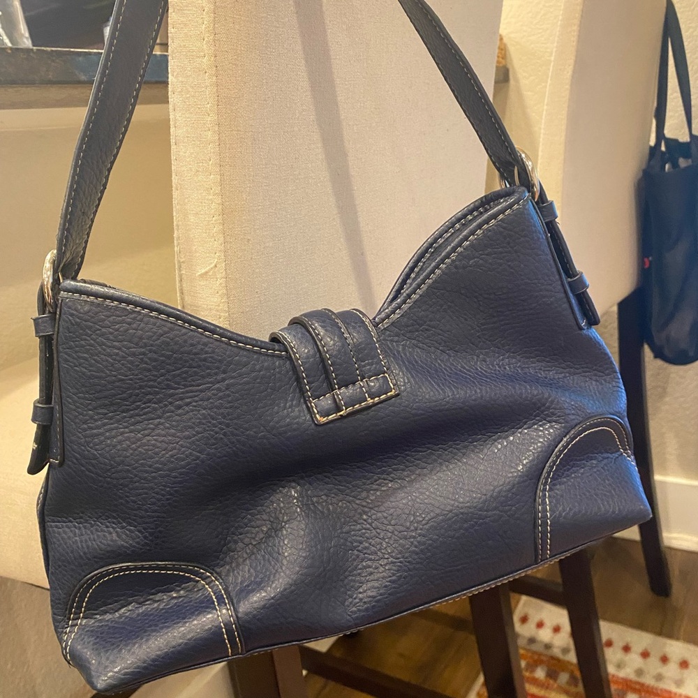 Croft & Barrow Navy Blue Women's Handbag - Picture 7 of 15